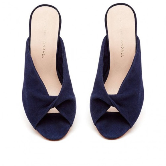 Loeffler Randall Shoes - Loeffler Randall Laurel Twist Mule - Navy Blue